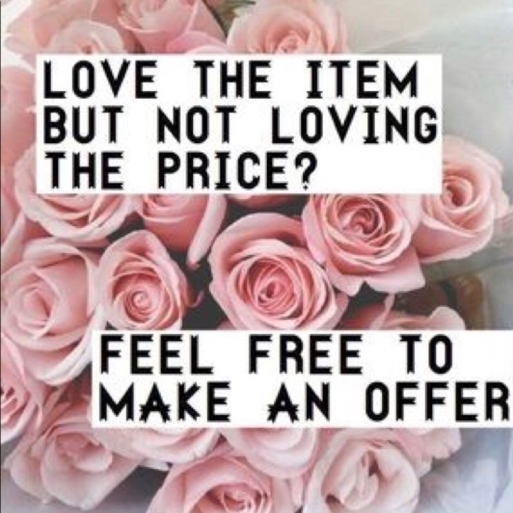 Love the item but not the price? Make an offer!